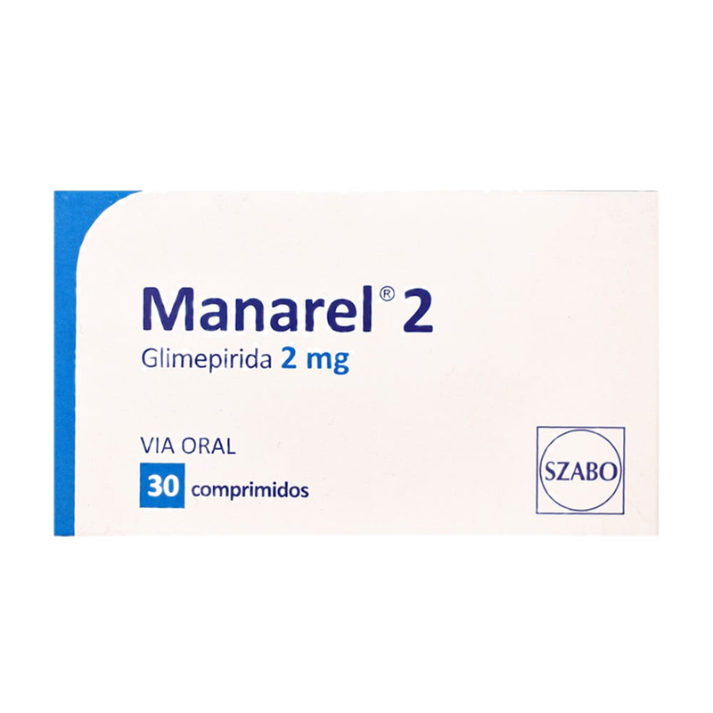 Manarel 2 Mg 30 Comprimidos