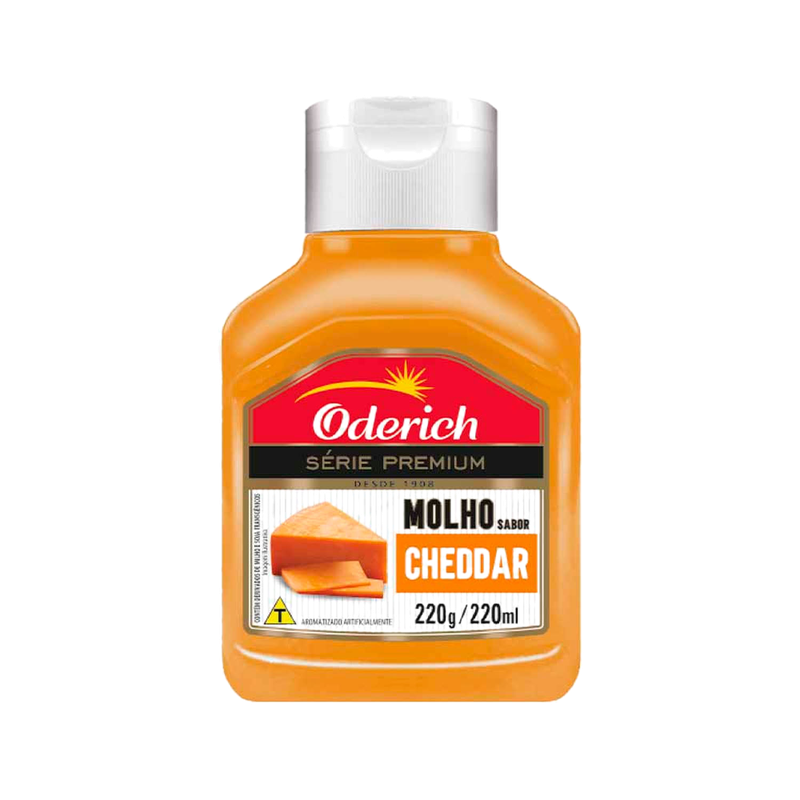 Salsa Oderich Cheddar Premium 220 G