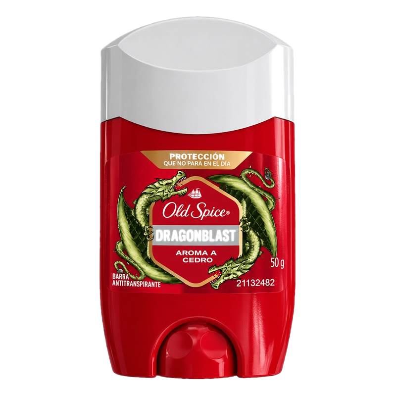 Desodorante Old Spice Barra Antitranspirante Dragonblast 50 G