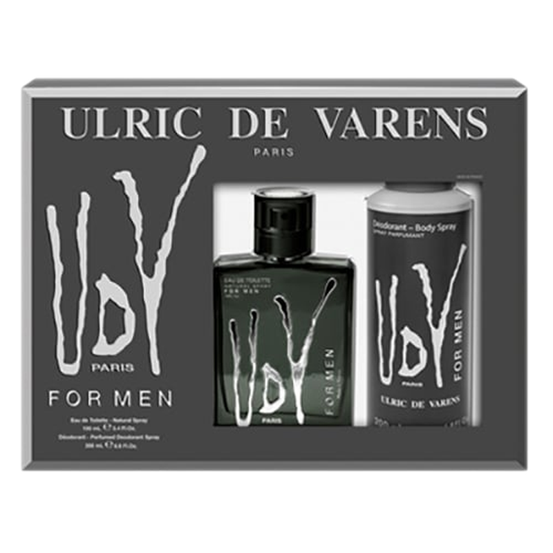 Cofre Udv Perfume For Men Edt 100 Ml + Desodorante 200 Ml
