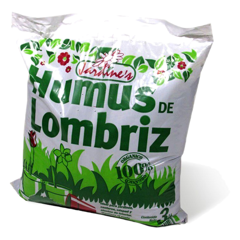 Humus De Lombriz Jardines 3 L