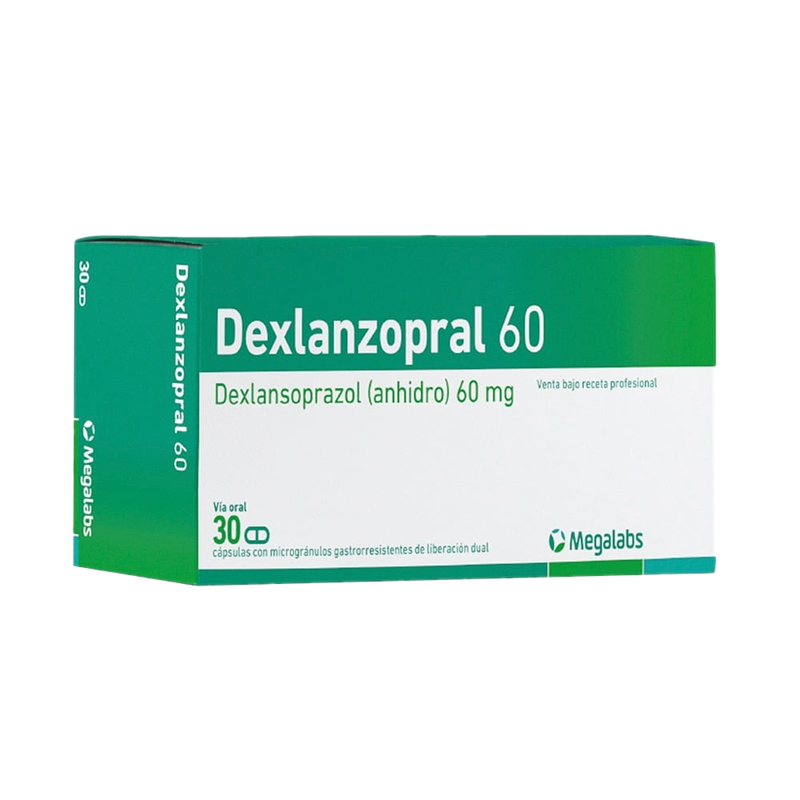 Dexlanzopral 60 Mg Ld 30 Comprimidos