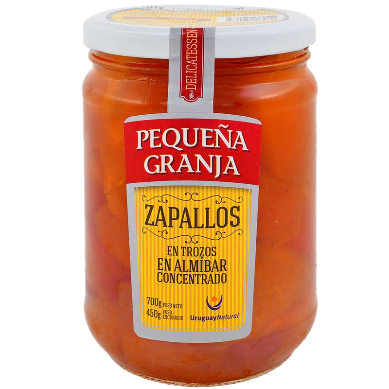 Zapallo En Almíbar Pequeña Granja 700 G