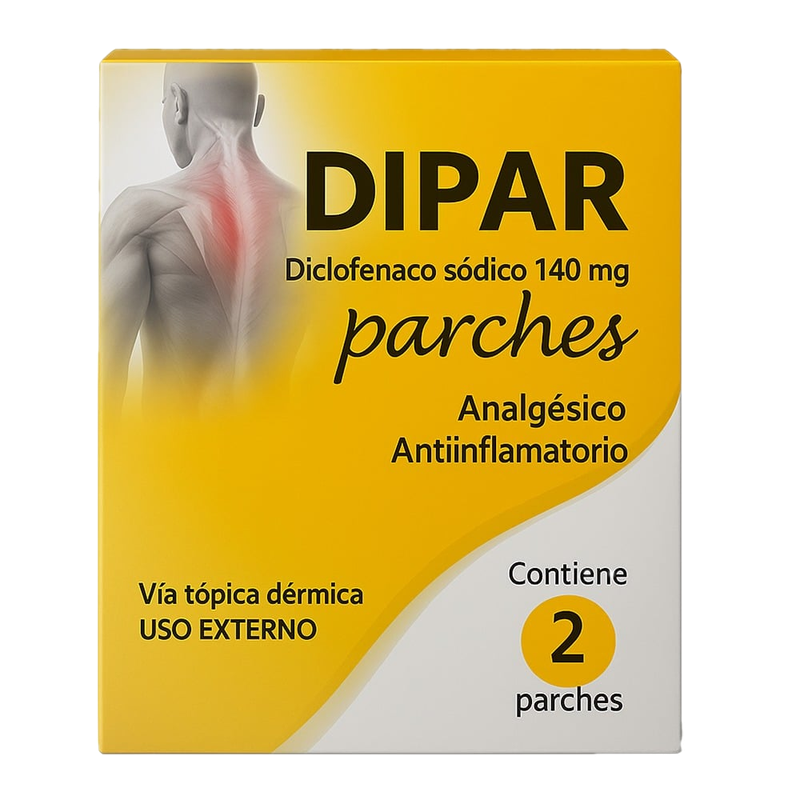 Dipar 140 Mg 2 Parches