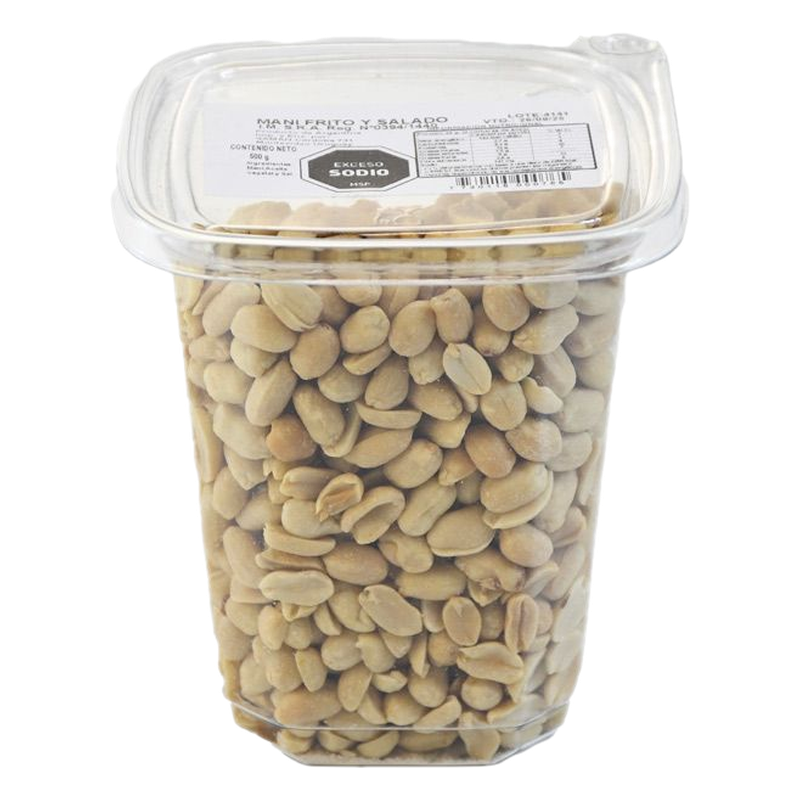 Maní Frito Y Salado 500 G