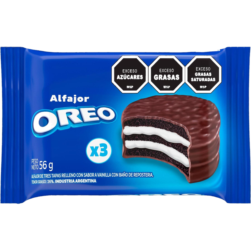 Alfajor Oreo Triple 56 G