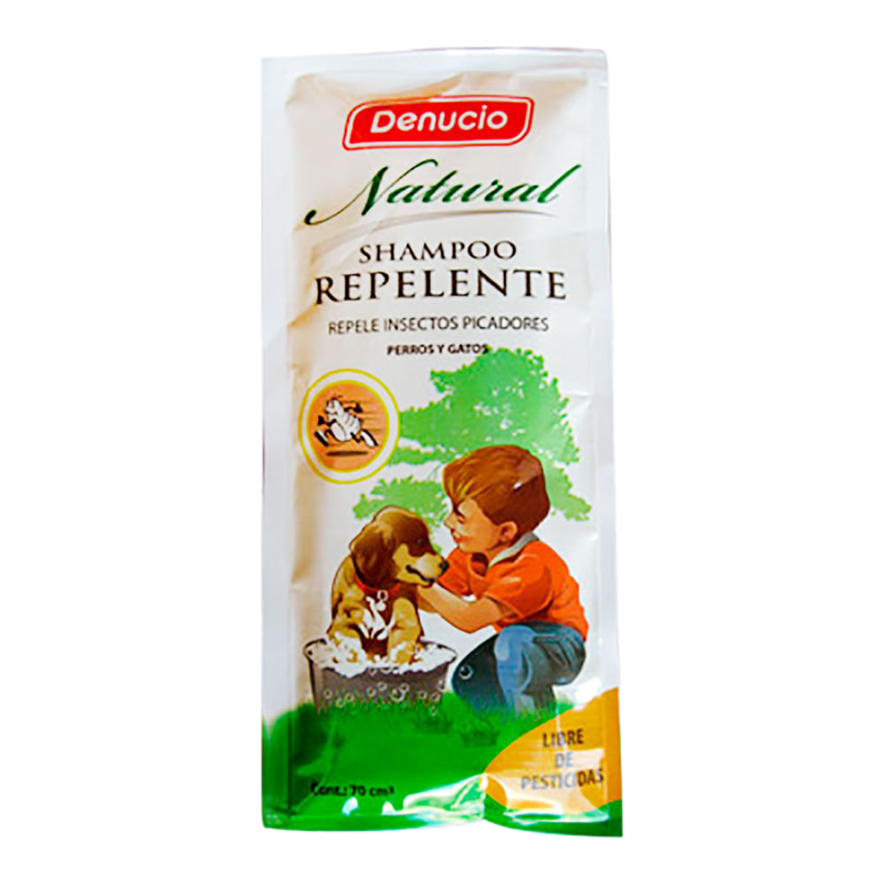Shampoo Repelente Denucio Natural Sachet