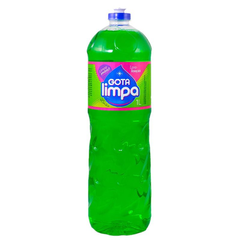Detergente Lavavajilla Gota Limpa Limón 1 L