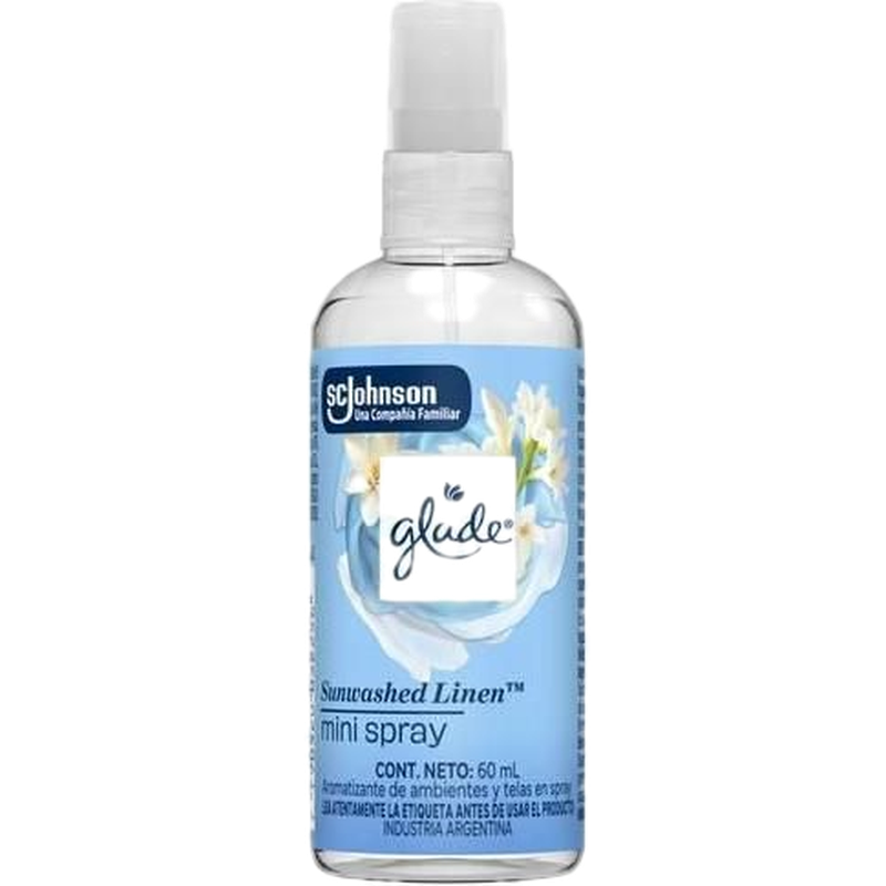 Glade Aromatizante Minispray Sunwashed Linen 60 Ml