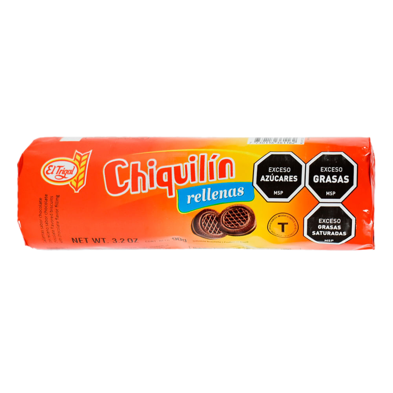 Galletitas Rellenas Chiquilin El Trigal 90 G