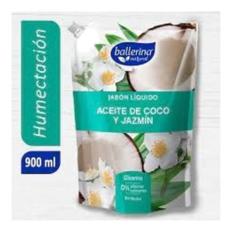 Jabón Líquido Aceite De Coco Y Jazmín Ballerina