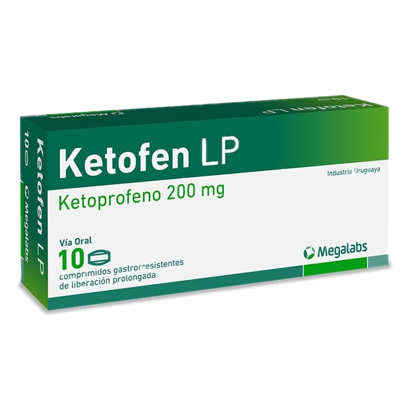 Ketofen Lp 200 Mg X 10 Comprimidos
