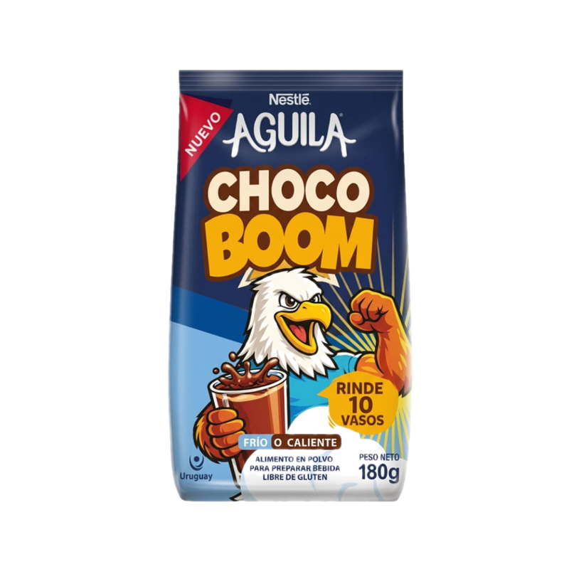 Alimento Achocolatado Chocoboom Aguila 180 G
