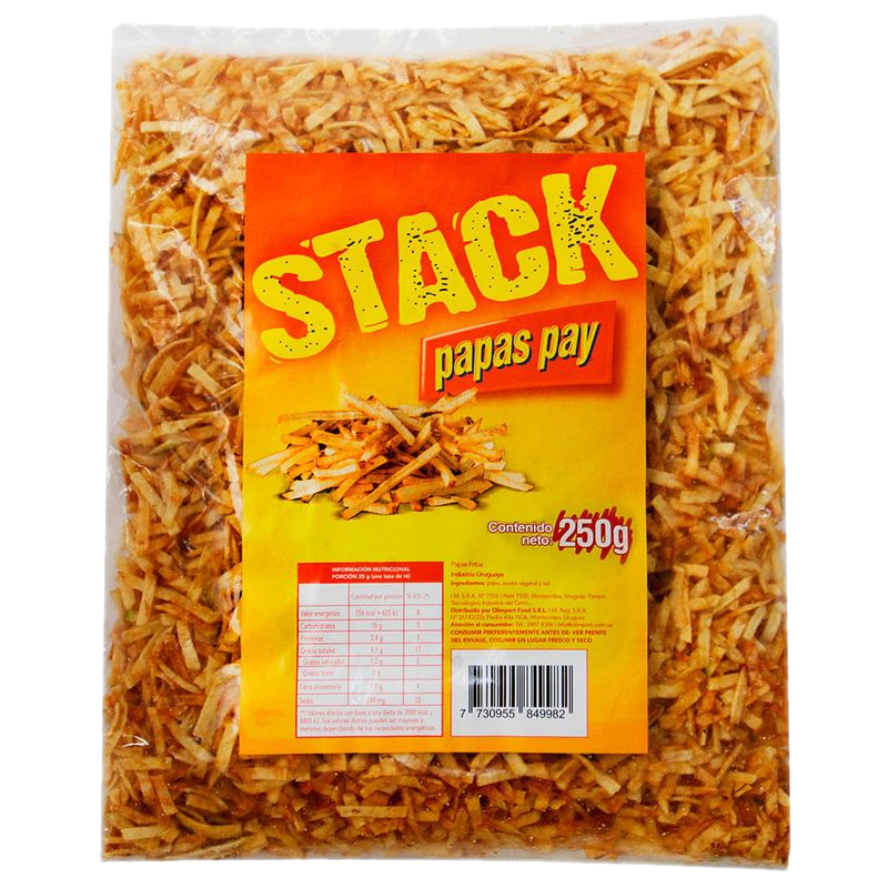 Papas Pay Stack 250 G