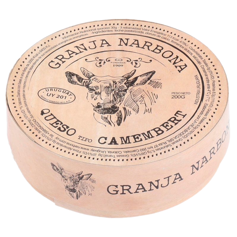 Queso Camembert Granja Narbona 200 G