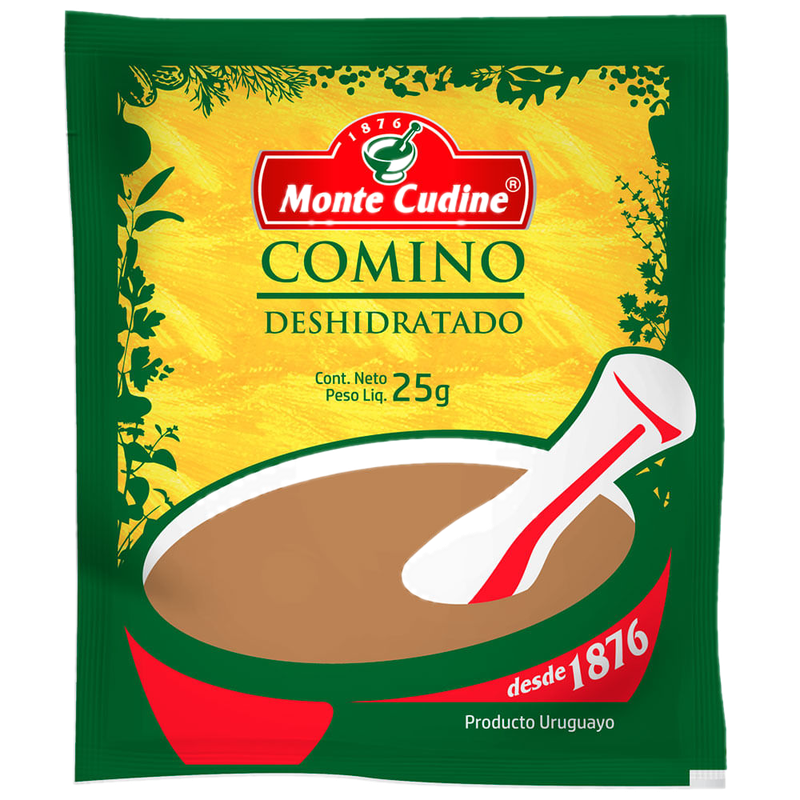 Comino Molido Monte Cudine Sobre 25 G