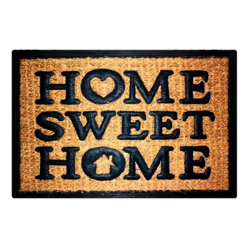 Felpudo Coco-goma 40x60 Cm Home Sweet Home