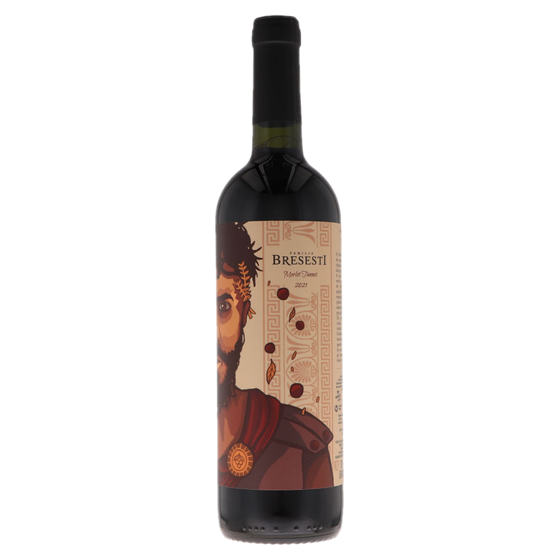 Vino Tinto Merlot Tannat Bresesti 750 Ml
