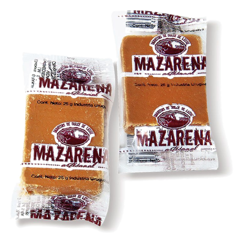 Bloque De Dulce De Leche Mazarena 25 G