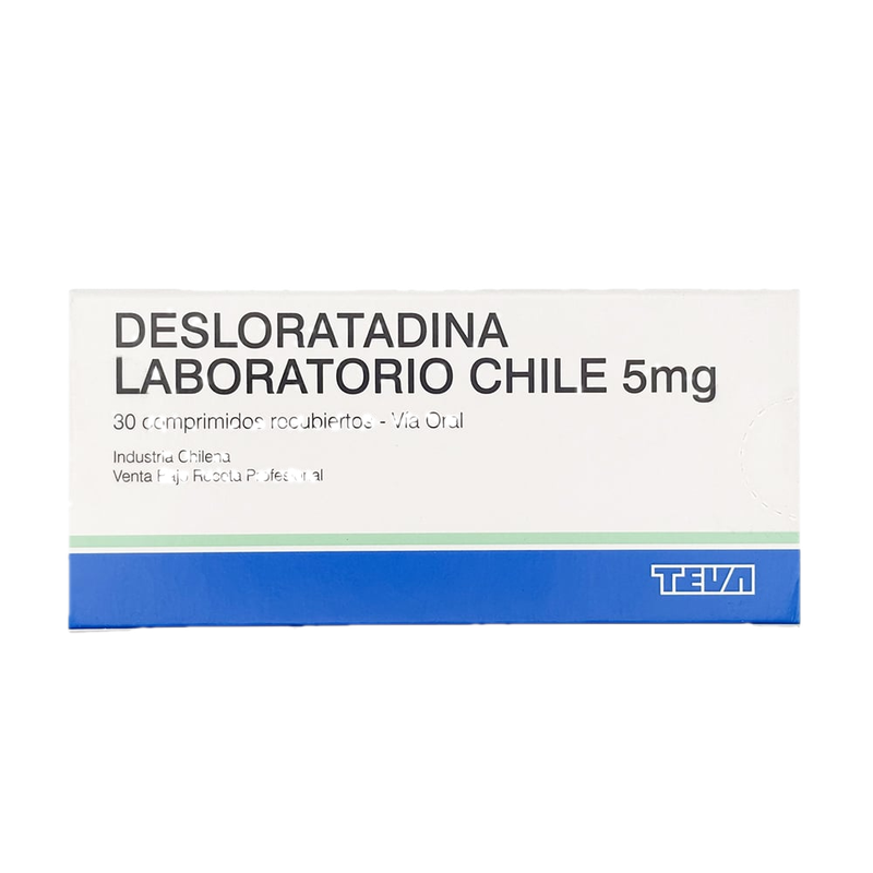 Desloratadina Teva 5 Mg 30 Comprimidos Recubiertos