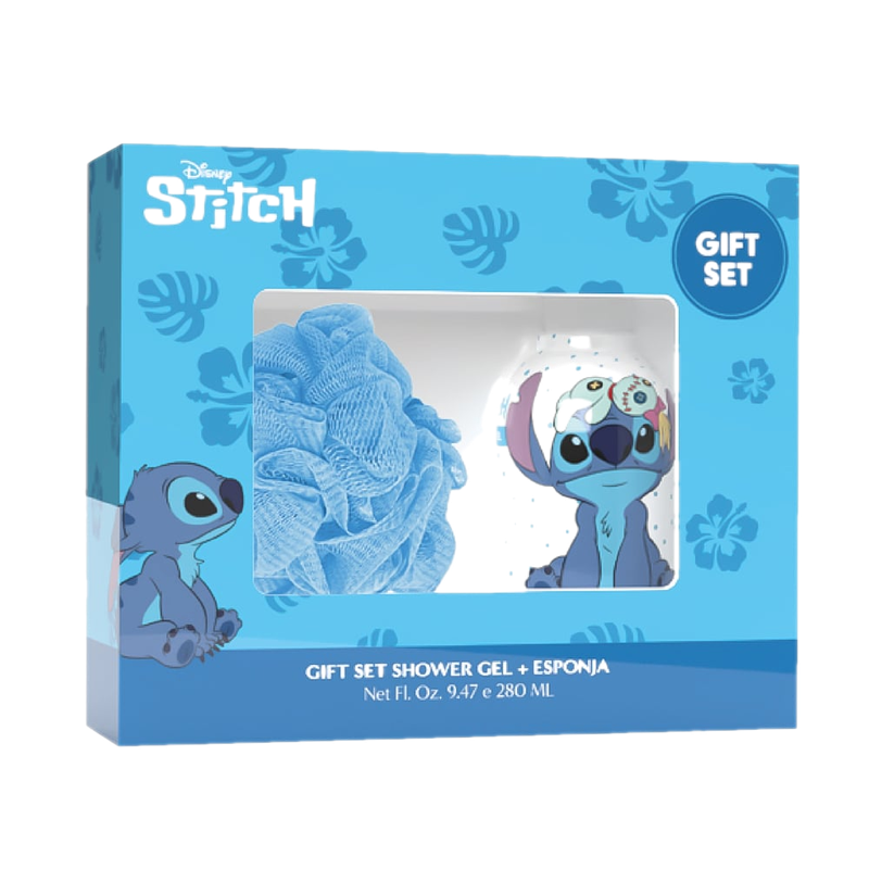 Set Stitch Gel De Ducha 280 Ml + Esponja