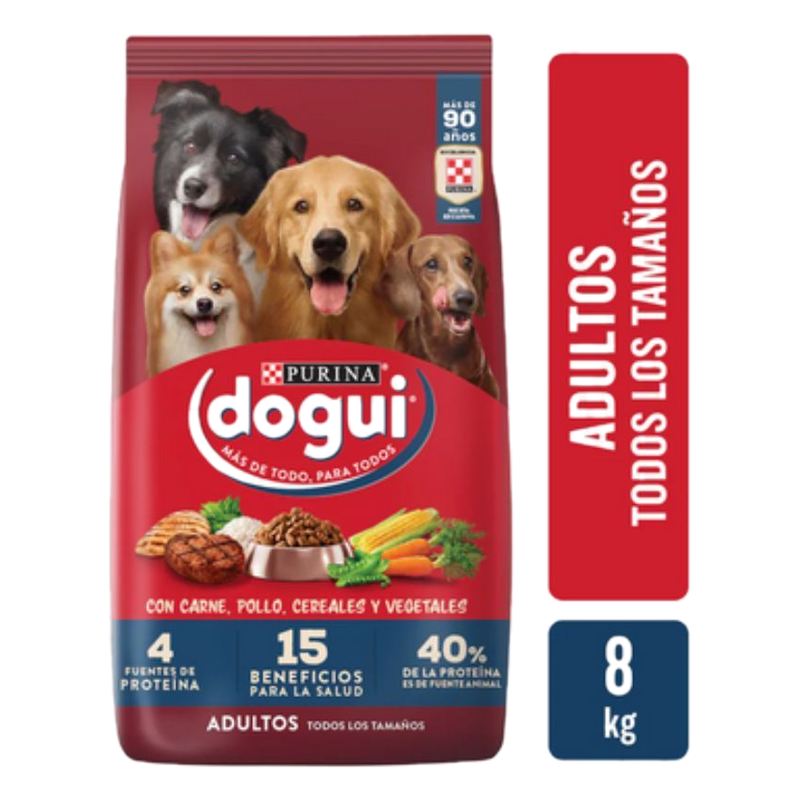 Alimento Para Perros Adultos Dogui 8 Kg