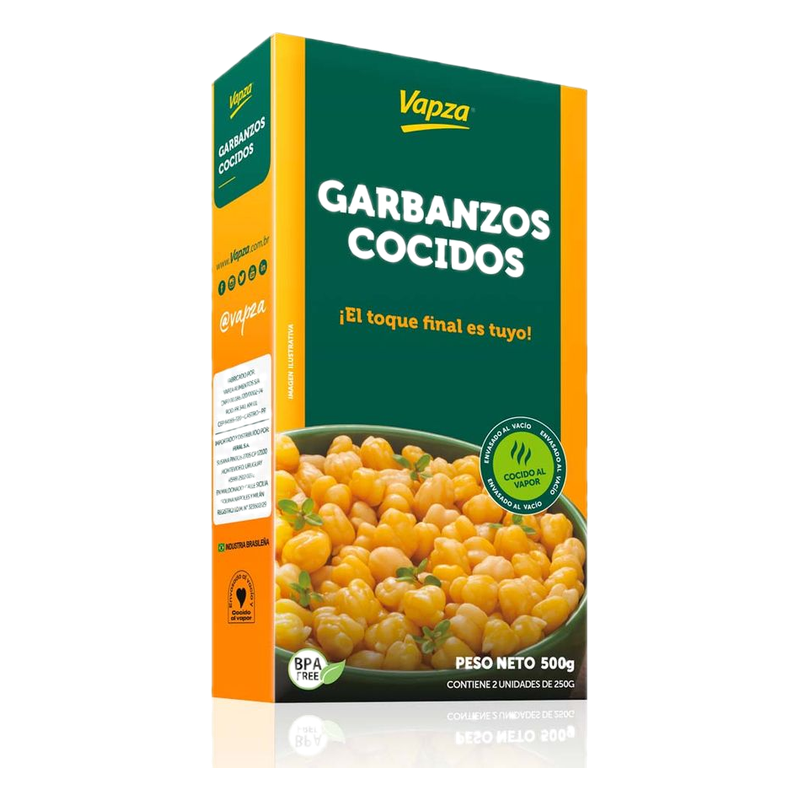 Garbanzos Vapza Cocidos 500 G