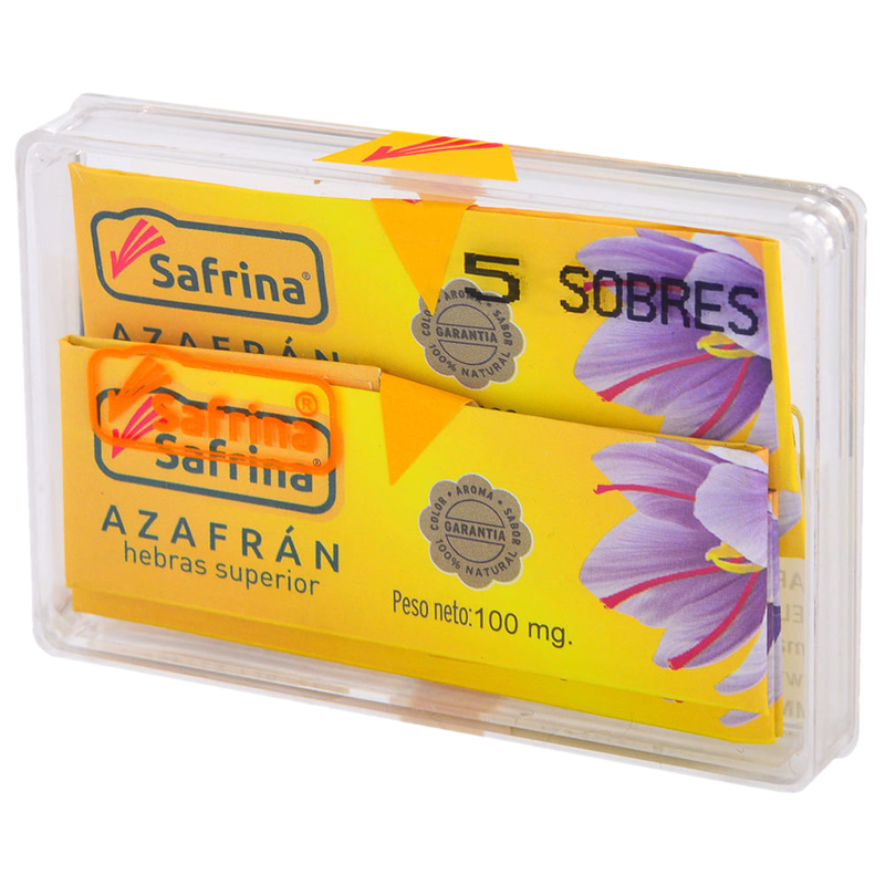 Azafrán Hebra Natural Artesano 5 Unidades