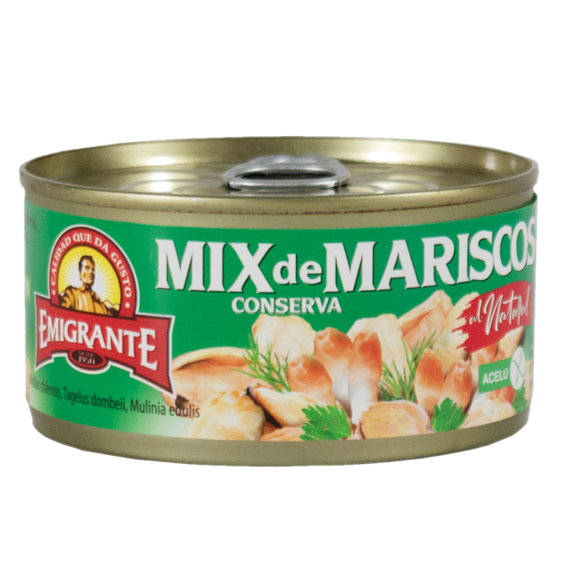 Mix De Mariscos Al Natural Emigrante 190 G