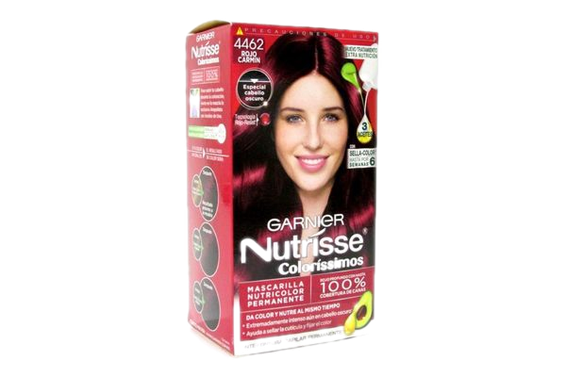Coloración Nutrisse Garnier Rojo Carmín 4462