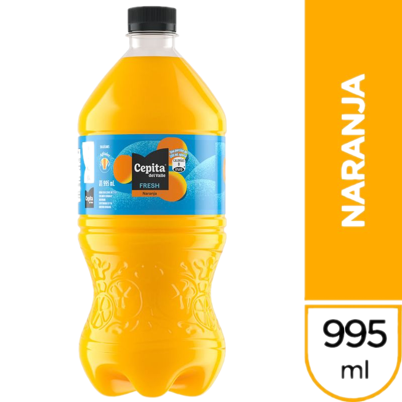 Jugo Cepita Fresh Naranja Sin Azúcar 995 Ml