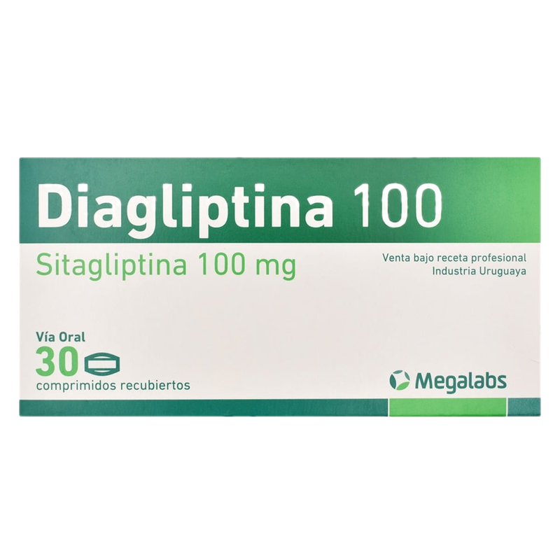 Diagliptina 100 Mg 30 Comprimidos Recubiertos