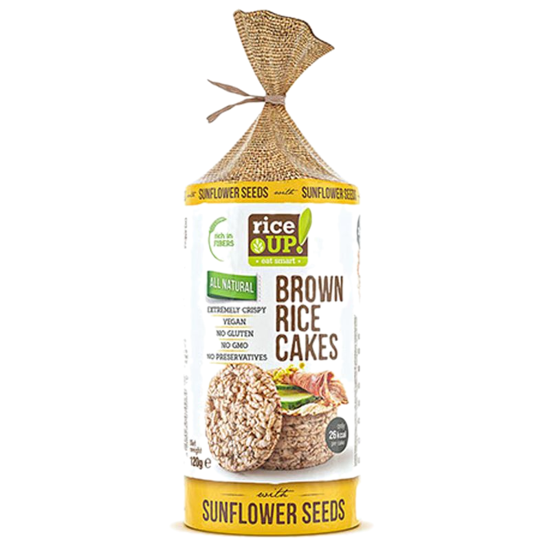 Galletas De Arroz Rice Up Girasol 120 G