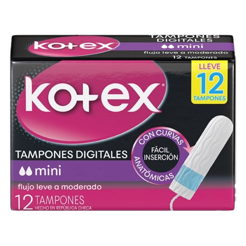 Tampones Kotex Mini 12 U