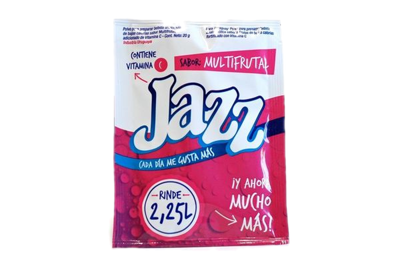 Jugo Jazz Sabor Multifruta Rinde 2,25 L