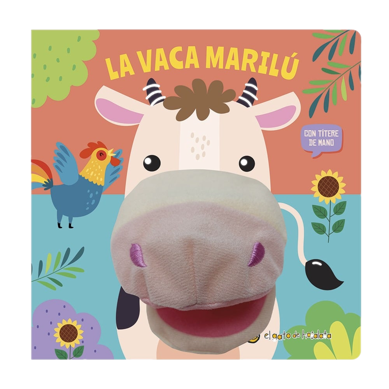 Libro La Vaca Marilú Con Títere De Mano