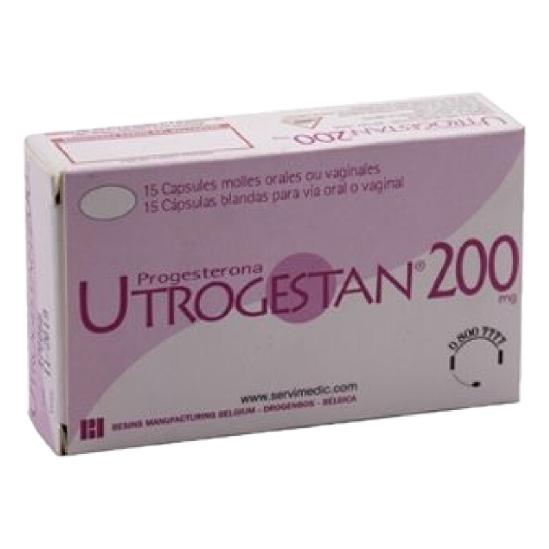 Utrogestan 200 Mg X 15 Cápsulas