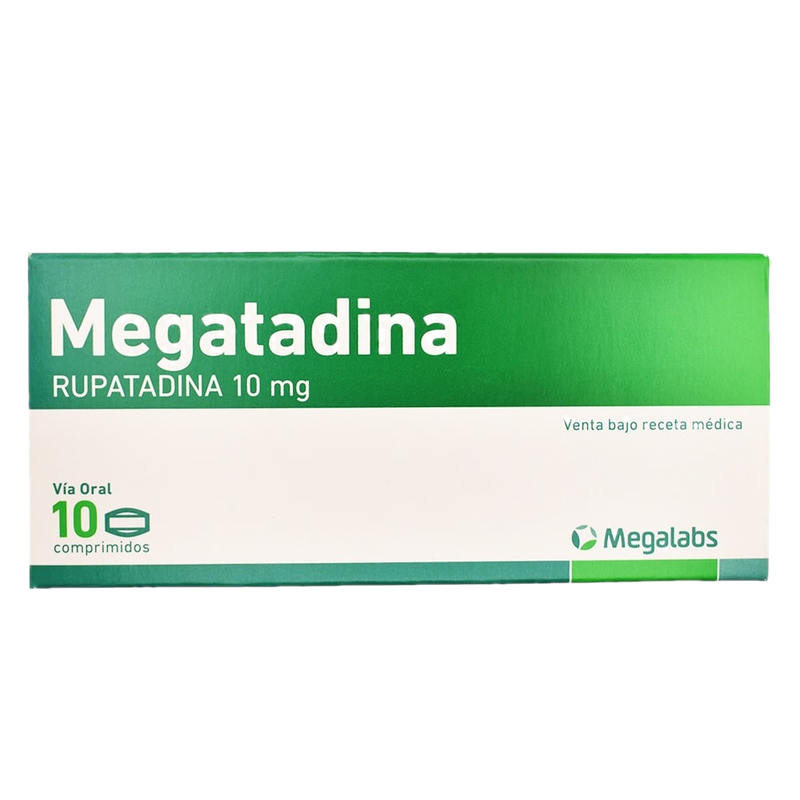 Megatadina 10 Mg 10 Comprimidos