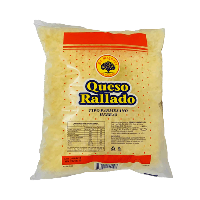 Queso Rallado La Magnolia Hebra 80 G