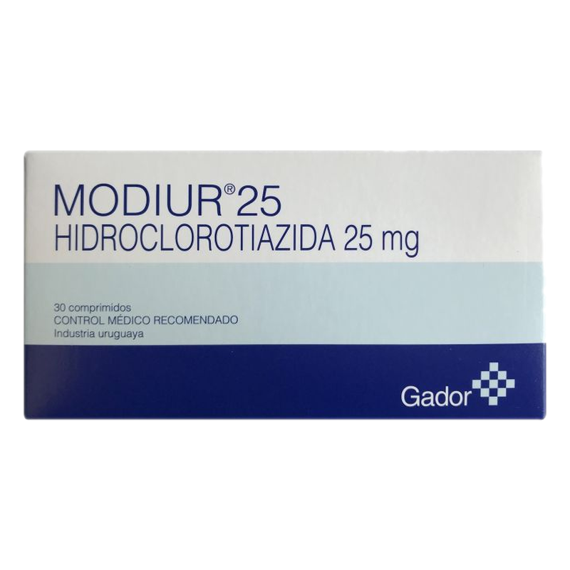 Modiur 25 Ml X 30 Comprimidos