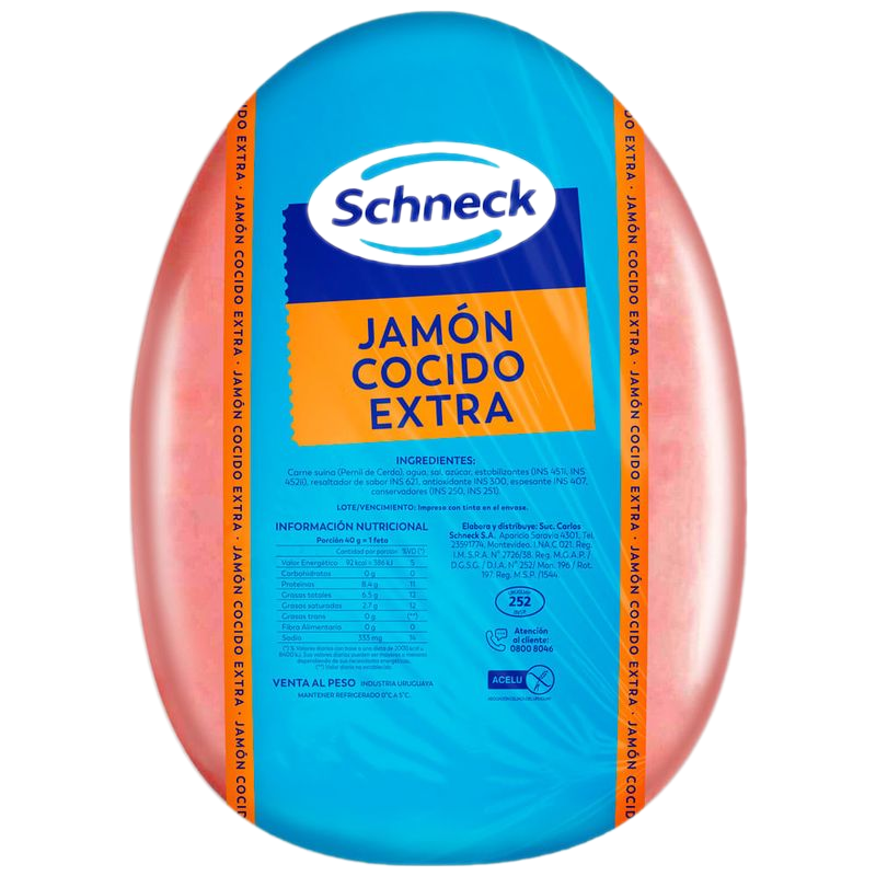 Jamón Cocido Extra Schneck Kg