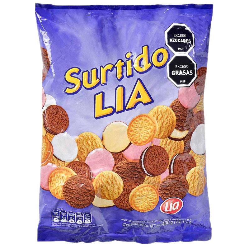 Galletitas Lia Surtidas 400 G