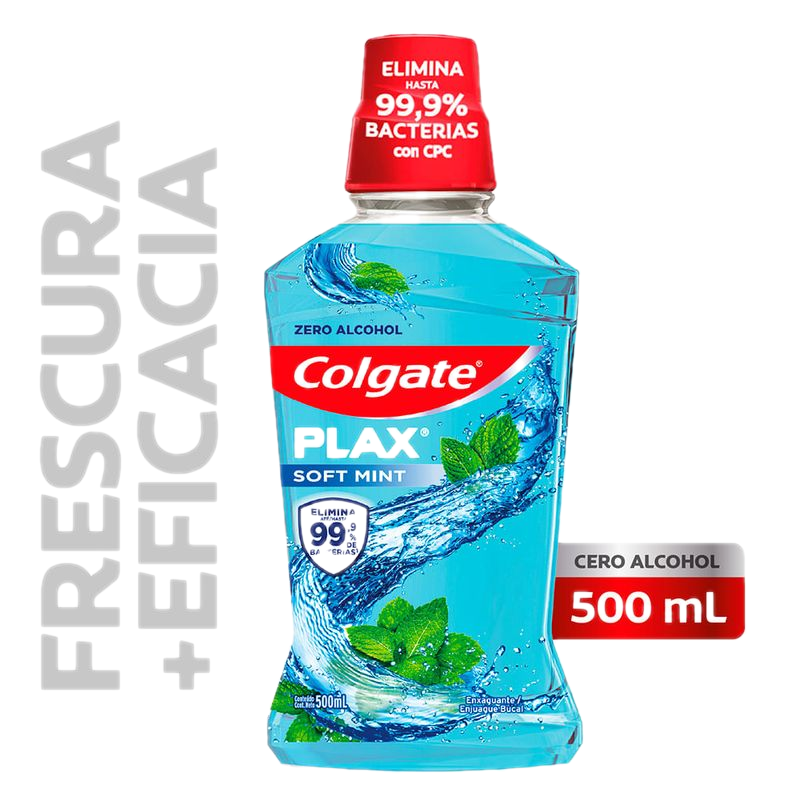 Enjuague Bucal Colgate Plax Soft Mint 500 Ml
