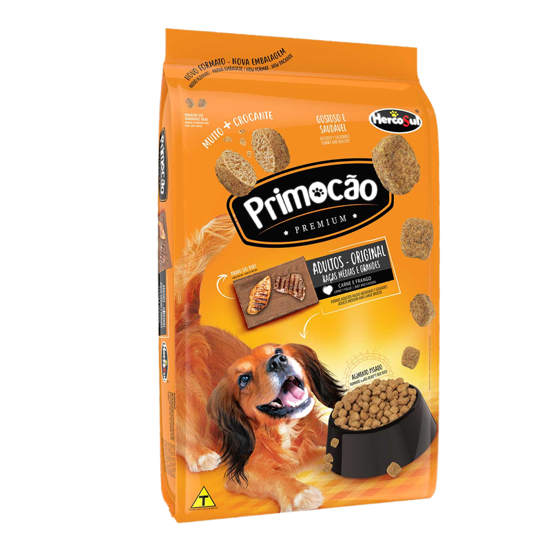 Alimento Primocao Premium Adulto Razas Medianas Y Grandes Carne Y Pollo 1 Kg