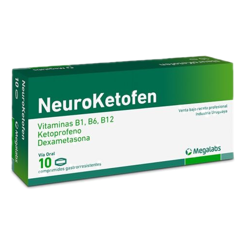 Neuroketofen X 10 Comprimidos