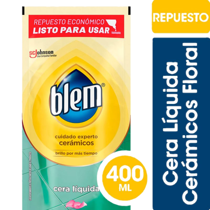 Cera Blem Pisos Cerámicos Floral 450 Ml