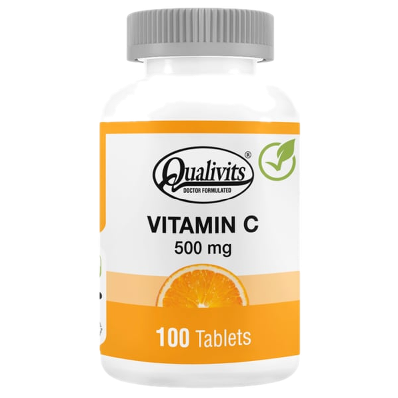 Vitamina C Qualivits 500 Mg 100 Tabletas