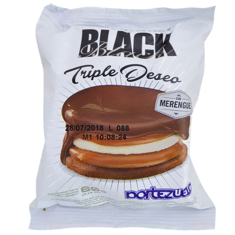 Alfajor Triple Black Deseo Portezuelo 60 G