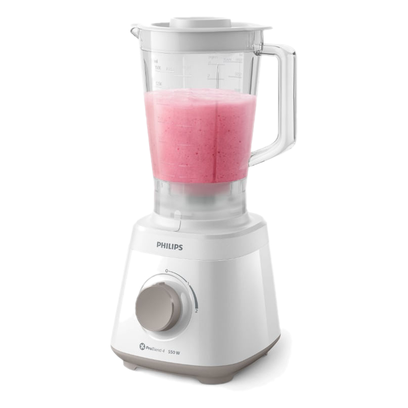Licuadora Philips 550 W Cuchilla De 4 Hojas