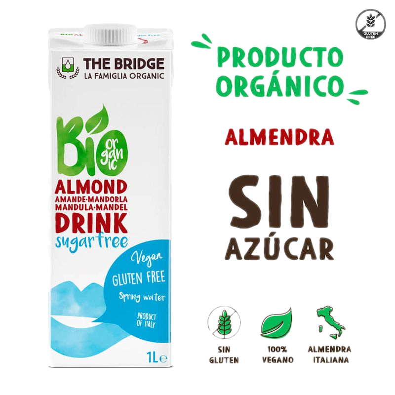 Bebida The Bridge Bio Drink De Almendra 1 L